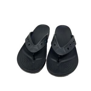 Crocs Sandals/Flip Flops Gray Men's Size 11